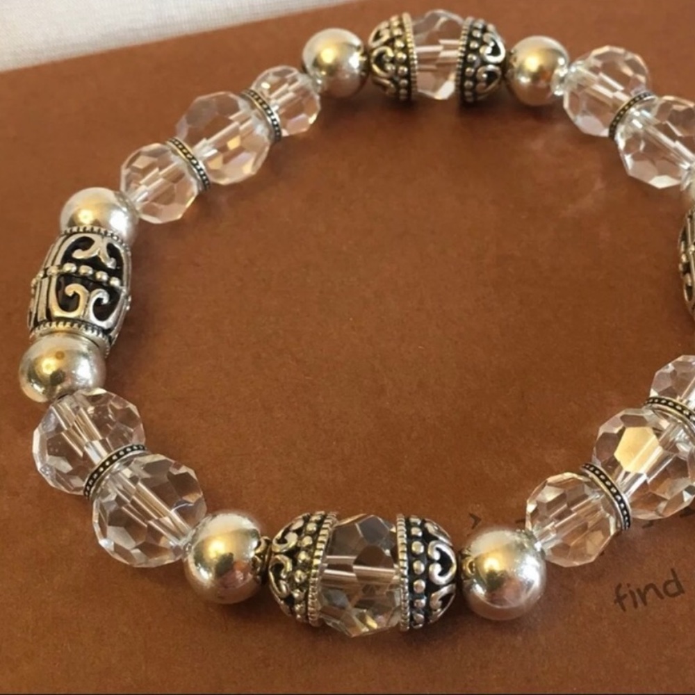 Silpada Glass Bead Sterling Silver Bracelet B2413 - Picture 8 of 15